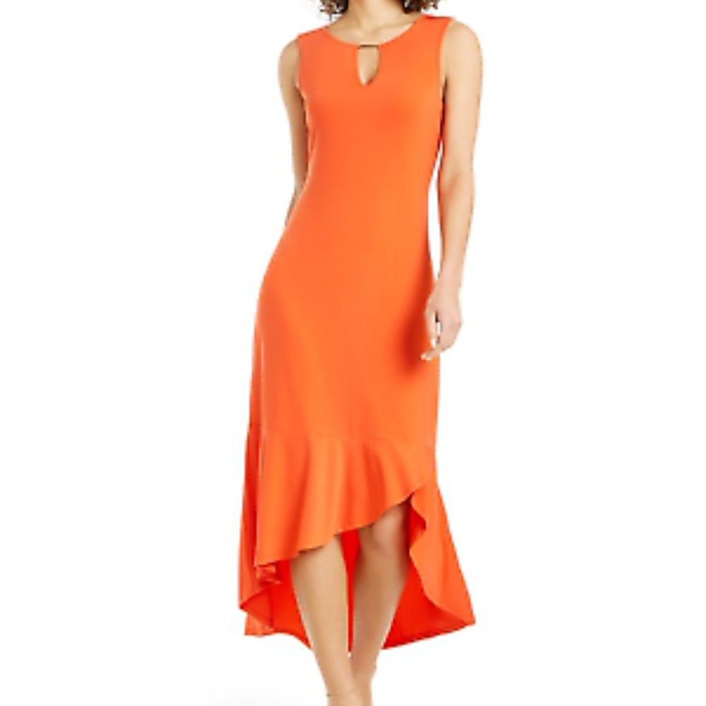 Thalia Sodi Women's Flounce-Hem Maxi Dress